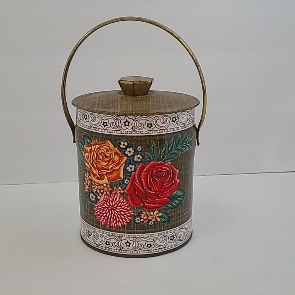 Vintage British Tin with handle
